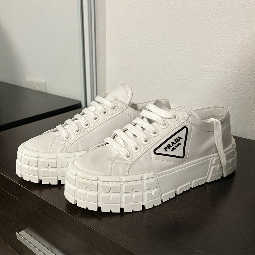 Prada Nylon Lug Sole sneakers